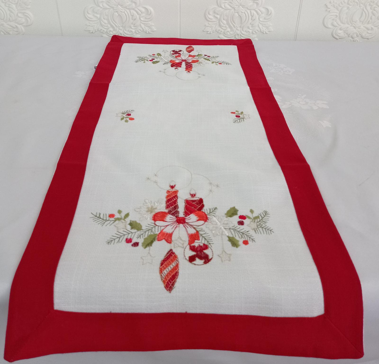 Дорожка новогодняя 40x90 см модель 3991 (CN18338)