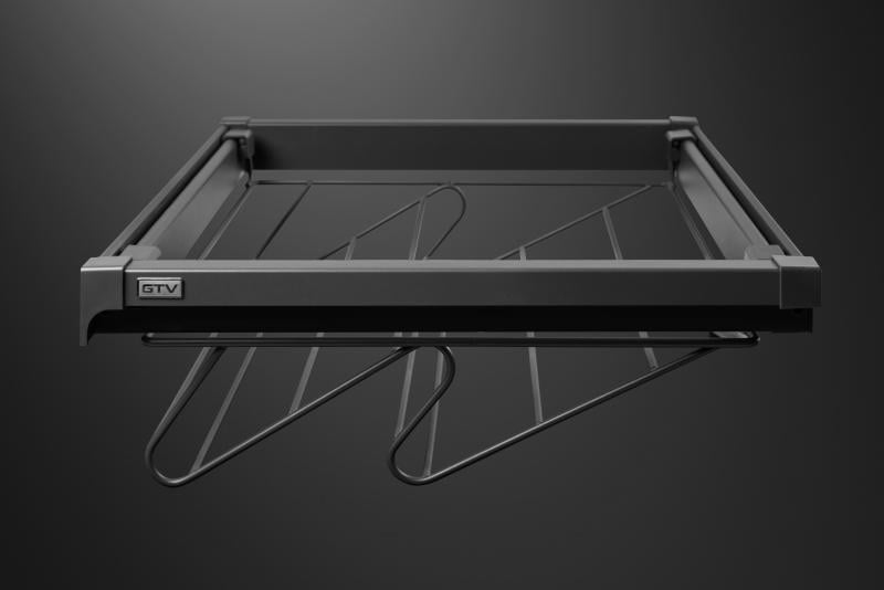 Полиця для взуття GTV Elite з дотягом 700 мм Чорний (WG-POBUW70-20) - фото 7 Полиця для взуття GTV Elite з дотягом 700 мм Чорний (WG-POBUW70-20) - фото 7