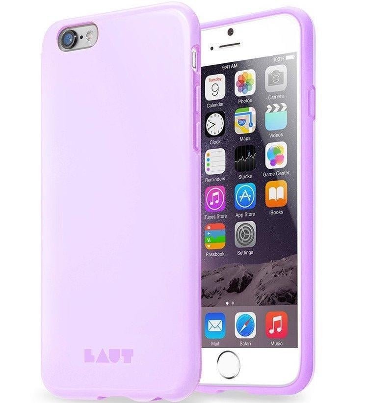 Чехол-накладка LAUT HUEX Pastels Case for iPhone 6/6S, Purple (LAUT_IP6_HXP_PU)