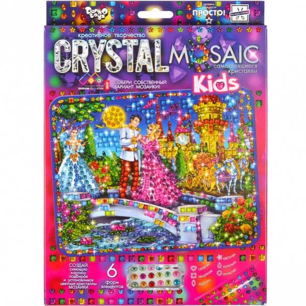 Набор креативного творчества Danko Toys CRYSTAL MOSAIC KIDS (CRMk-01-01,02,03,04..10)