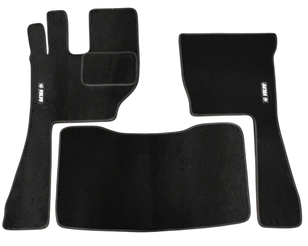 Коврики в салон ворсовые для Volvo Евро 6 2015-2020 5 шт. Черный (27327137)