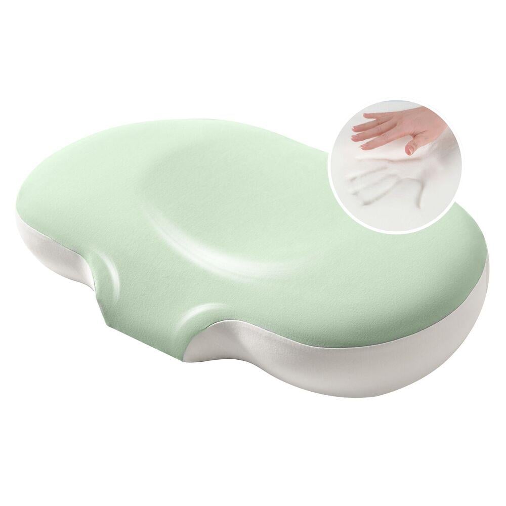 Подушка ортопедична IDEIA CloudTherapy анатомічна з ефектом памʼяті з наволочкою на блискавці 65х40х10 см М’ятний (26536) - фото 6