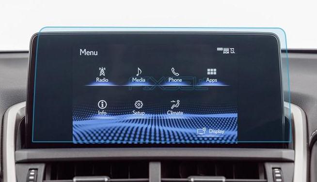 Стекло защитное Pixsel на монитор Lexus NX 11,5“ 2018-2021 закаленное глянец