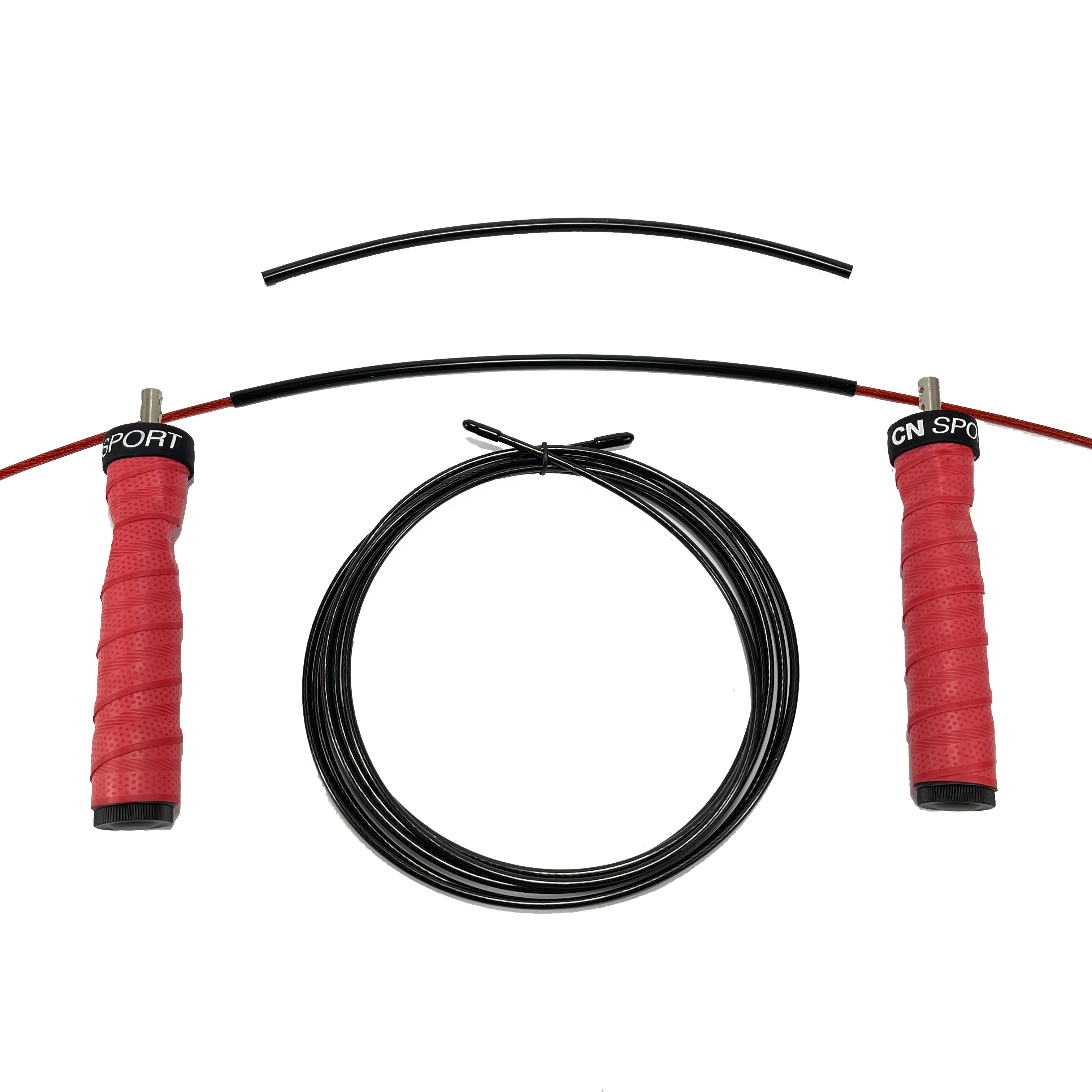 Скакалка швидкісна для кросфіта CN SPORT Speed Rope PRO+ Red (UF12464) - фото 7