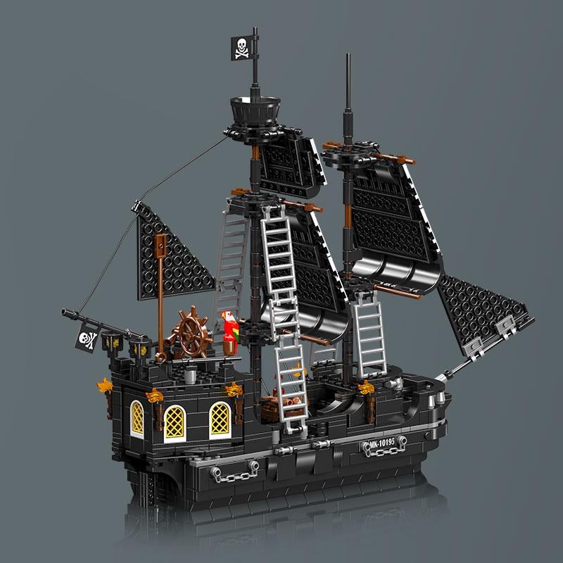 Конструктор Корабель піратський Чорна Перлина 932 дет. (10195) - фото 3 Конструктор Корабель піратський Чорна Перлина 932 дет. (10195) - фото 3