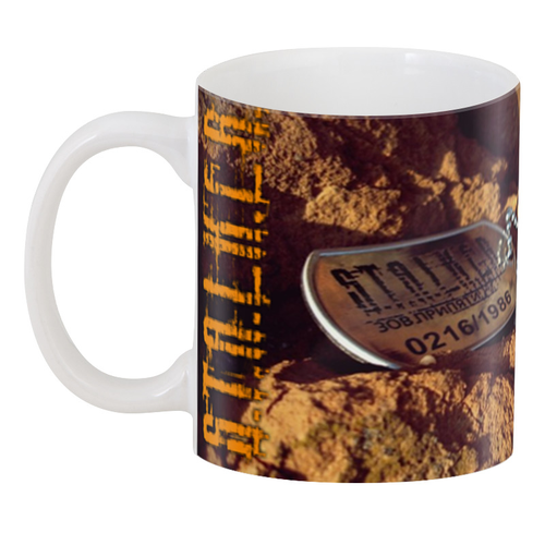 Чашка Gee! Сталкер S.t.a.l.k.e.r. жетон