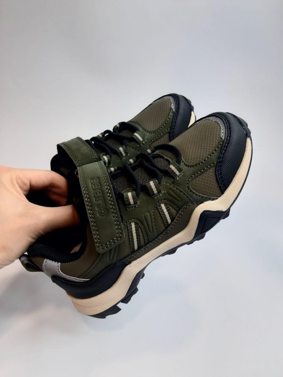 Кросівки Clibee для хлопчика р. 34 22 см Хакі (356 EC green) - фото 5