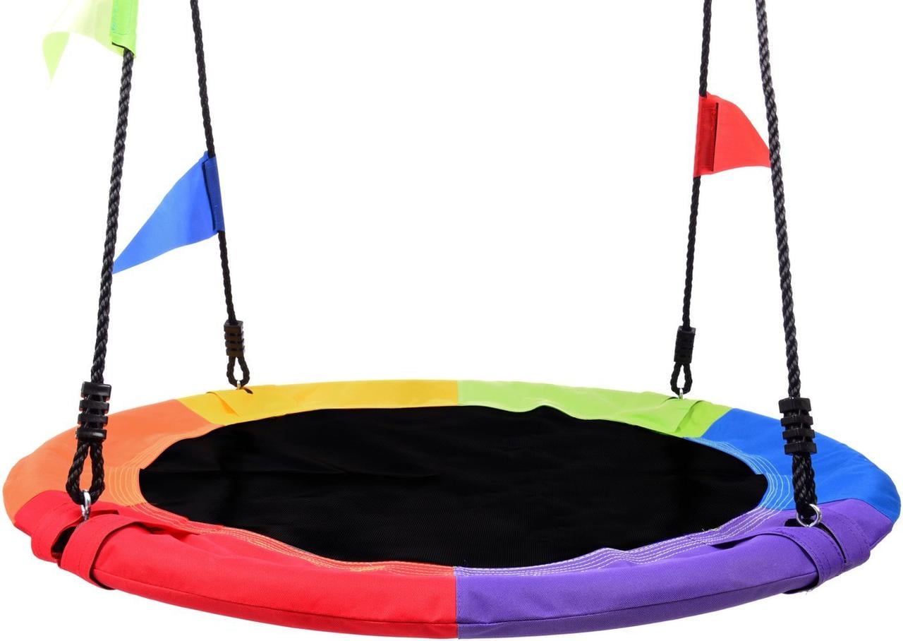 Детская качель Гнездо аиста 2767 100 см Разноцветный (21321400) Детская качель Гнездо аиста 2767 100 см Разноцветный (21321400)