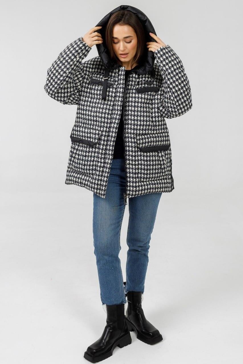 Куртка оверсайз р. 46 Черный (828\46)