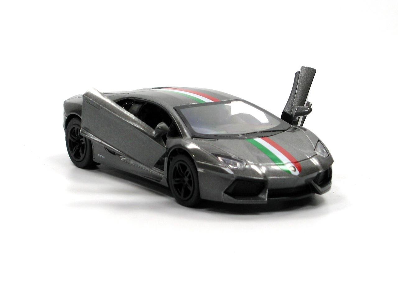 Машина металлическая KT5355F Lamborghini Aventador LP 700-4 with printing - фото 7