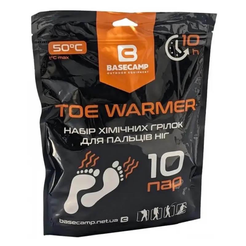 Набір туристичних грілок для пальців ніг хімічних BaseCamp Toe Warmer 10 пар (BCP 81300)