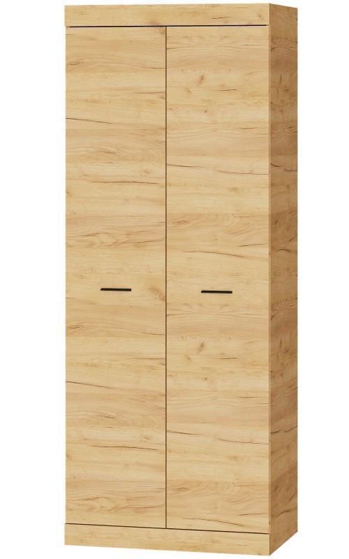 Шафа Еверест Соната-800 2-х дверна 800х500х2050 мм Крафт золотий (ЕВ20396) - фото 6 Шафа Еверест Соната-800 2-х дверна 800х500х2050 мм Крафт золотий (ЕВ20396) - фото 6