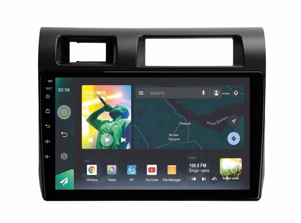 Автомагнитола штатная Sigma X9464 4/64 GB для Toyota Land Cruiser 70 Series LC 79 2007-2020 9" (AR-72100)