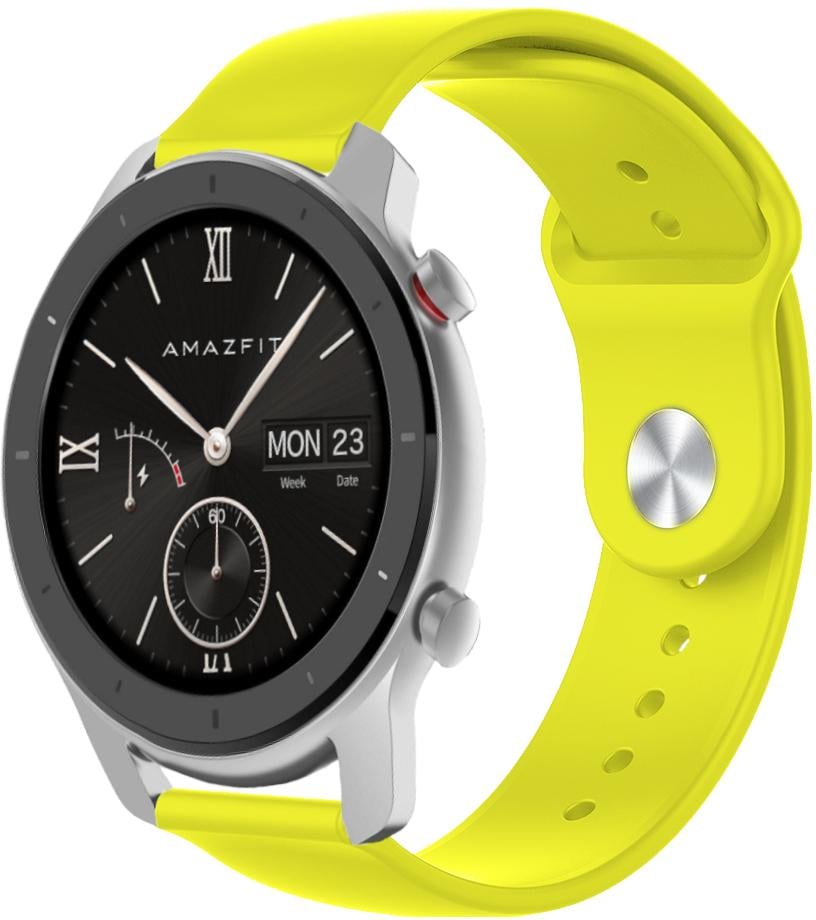 Ремінець Base для Amazfit GTR 42 мм Yellow (21611)
