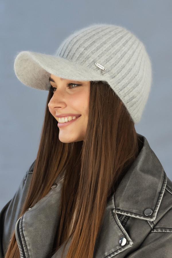 Бейсболка жіноча Braxton Кокетка 7238 Світло-сірий (2351538600) - фото 2