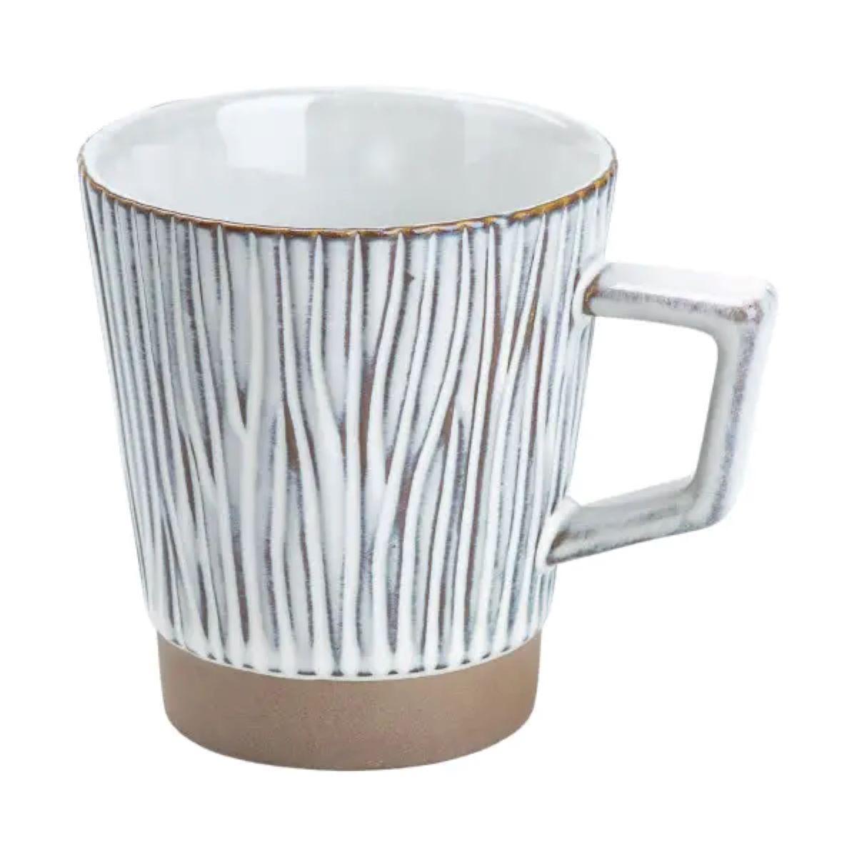 Чашка фарфоровая для чая и кофе в стиле ретро 300 мл Золотистый (HP7208G)