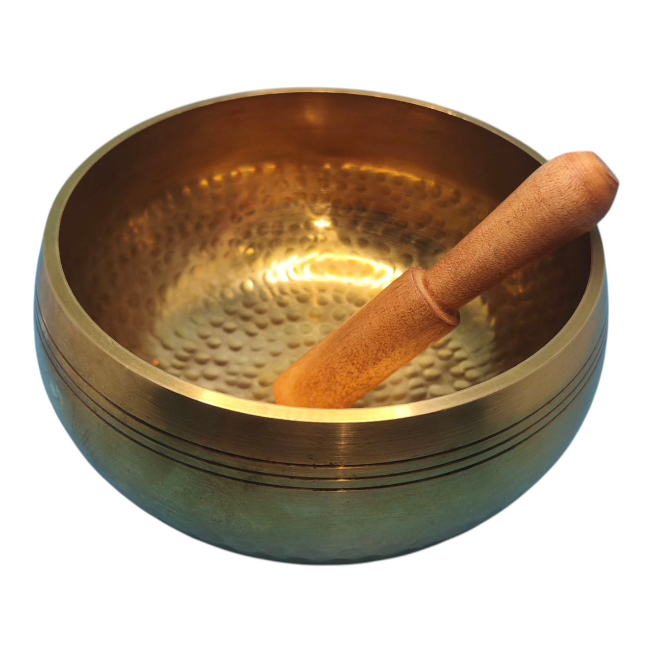 Чаша співаюча лита мідна з елементами ковки з резонатором 15 см (30895992)