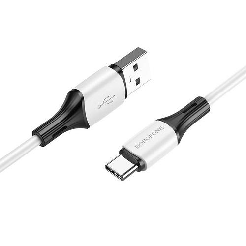 Кабель Borofone BX79 USB to Type-C 3A 1 м Black (BX79CB) Кабель Borofone BX79 USB to Type-C 3A 1 м Black (BX79CB)