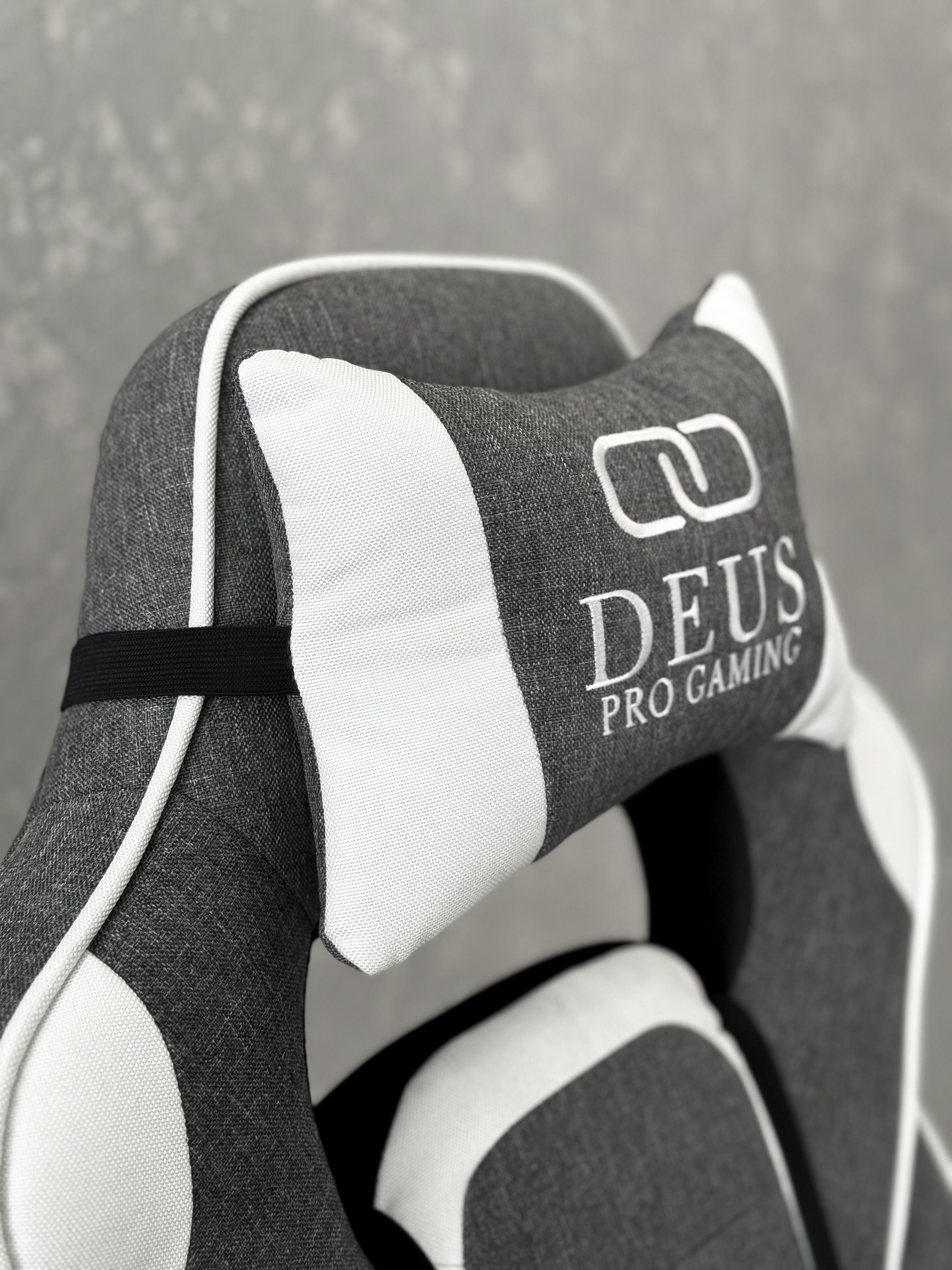 Крісло ігрове Deus T14 Сірий/Білий - фото 7