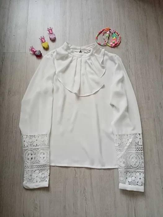 Блузка школьная для девочки 152 см Белый (1907) - фото 3 Блузка школьная для девочки 152 см Белый (1907) - фото 3