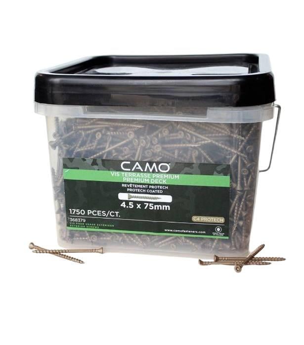 Саморезы по дереву Camo Premium 4,5x75 мм 1750 шт. (17519484)