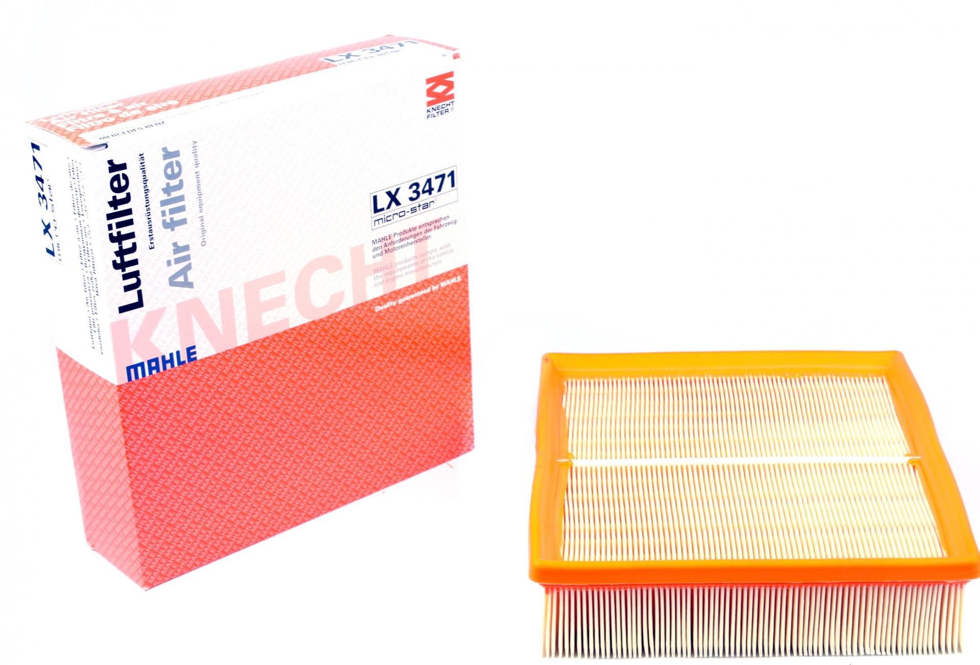 Фильтр воздушный KNECHT для MB Citan 1,5 CDI 12-/Renault Kangoo 1,5 dCi 08- (LX 3471)