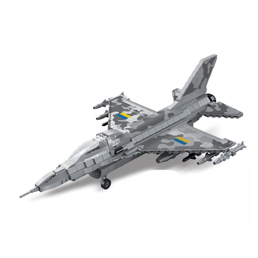 Конструктор детский Limo Toy Самолет F16&Storm Shadow 777 дет. (KB 1148)