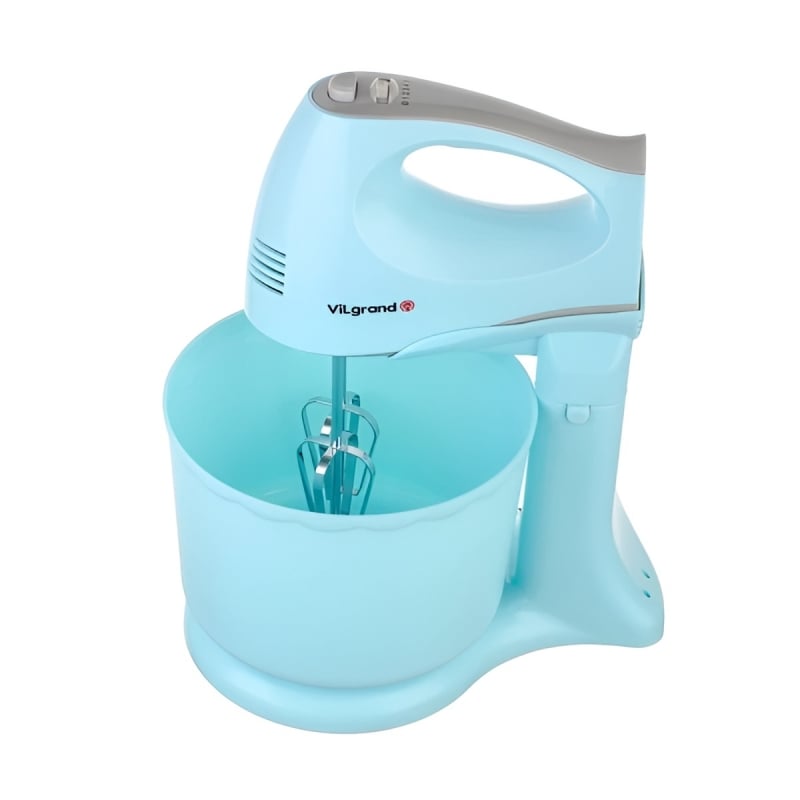 Миксер кухонный ViLgrand VHM3017B 5 скоростей чаша 300W Blue (tf7620)