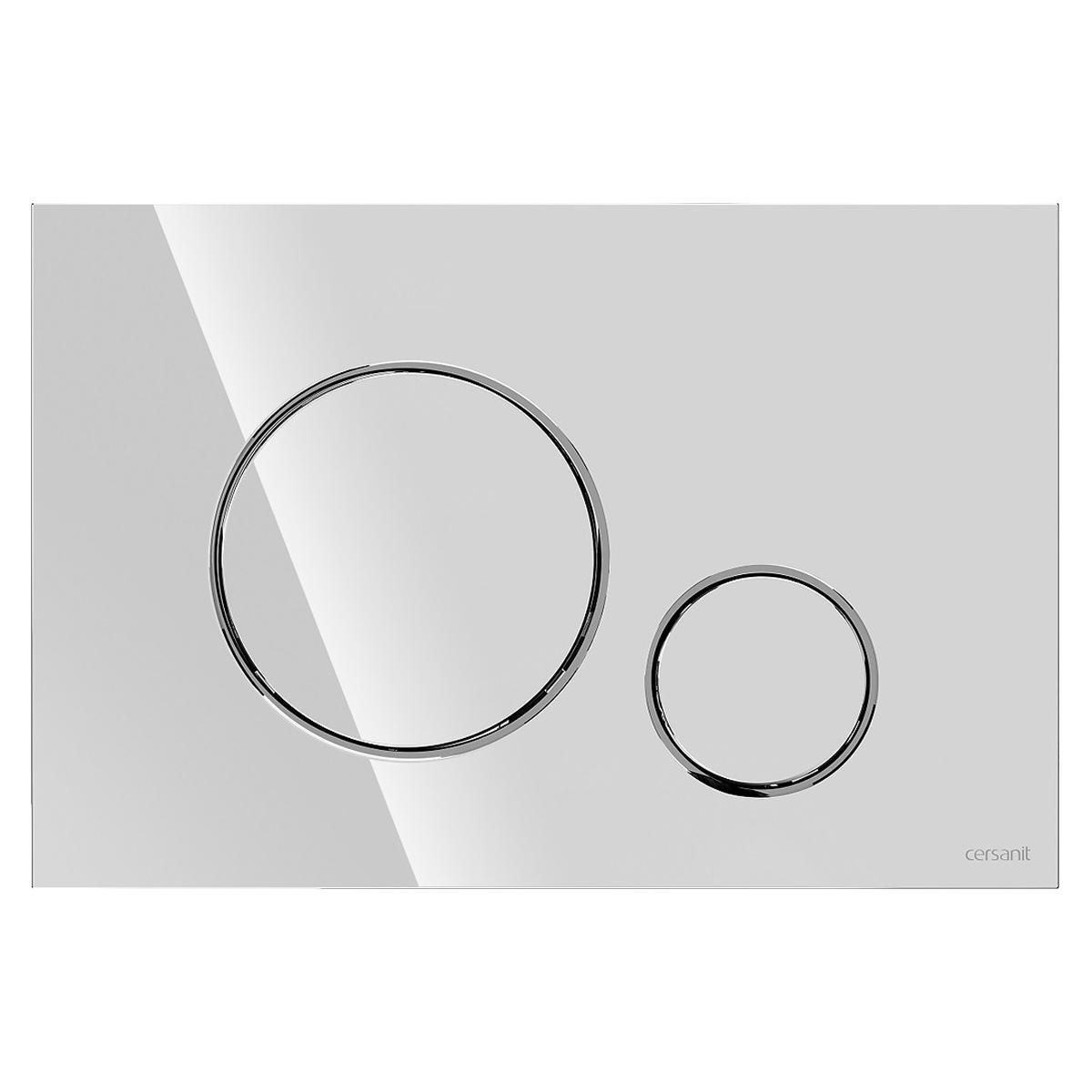 Кнопка смыва Cersanit OPTI В2 Хром блестящий (000027324)