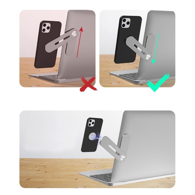 Кронштейн магнітний складний для телефона або планшета діагоналлю до 15,6" - фото 4 Кронштейн магнітний складний для телефона або планшета діагоналлю до 15,6" - фото 4