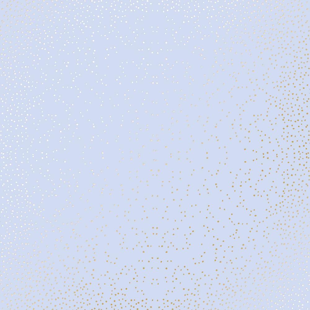 Лист бумаги односторонний Golden Mini Drops с фольгированием 30,5х30,5 см Purple