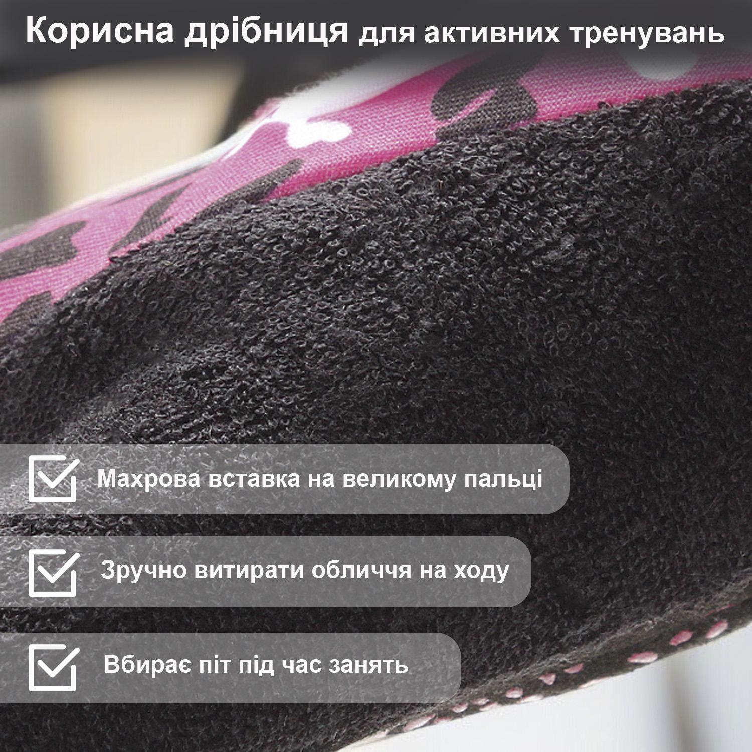 Перчатки женские GDragon Sport без пальцев для спорта Красный (66_5_M_2) - фото 5 Перчатки женские GDragon Sport без пальцев для спорта Красный (66_5_M_2) - фото 5