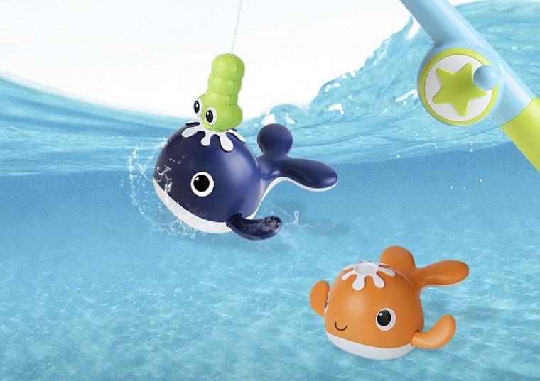 Игровой набор для купания Рыбалка с удочкой и сачком Разноцветный - фото 3 Игровой набор для купания Рыбалка с удочкой и сачком Разноцветный - фото 3