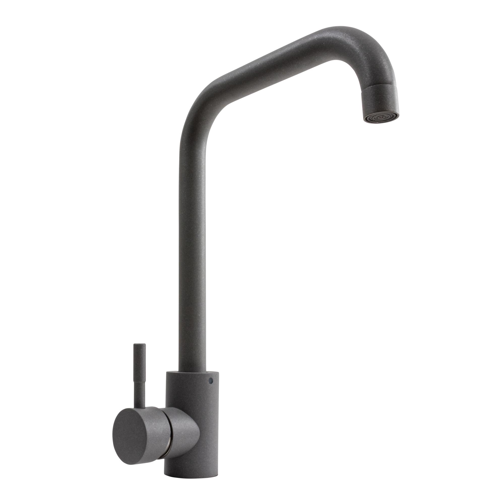 Смеситель для кухни Platinum NS02B 3008B PLS-A40471 однорычажный Серый (210146)