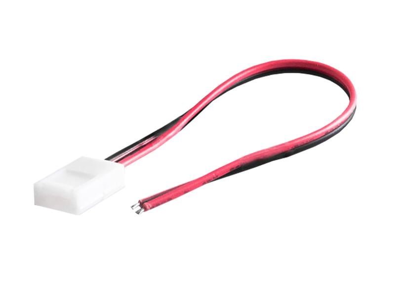 Конектор для світлодіодних стрічок 8 мм з кабелем 70 мм (38111272)