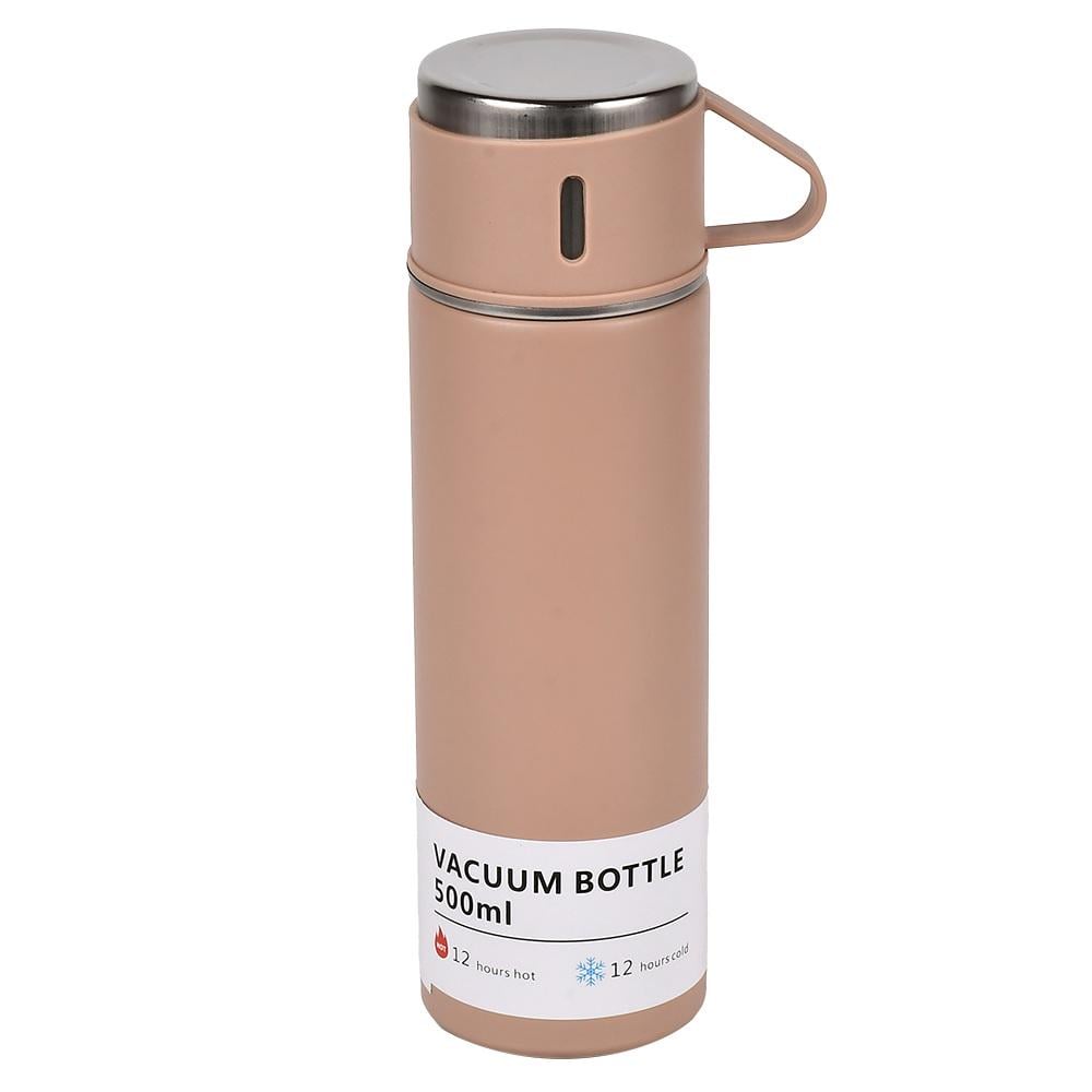 Термос з нержавіючої сталі з чашкою-кришкою до 12 год 500 мл Beige (32690600)