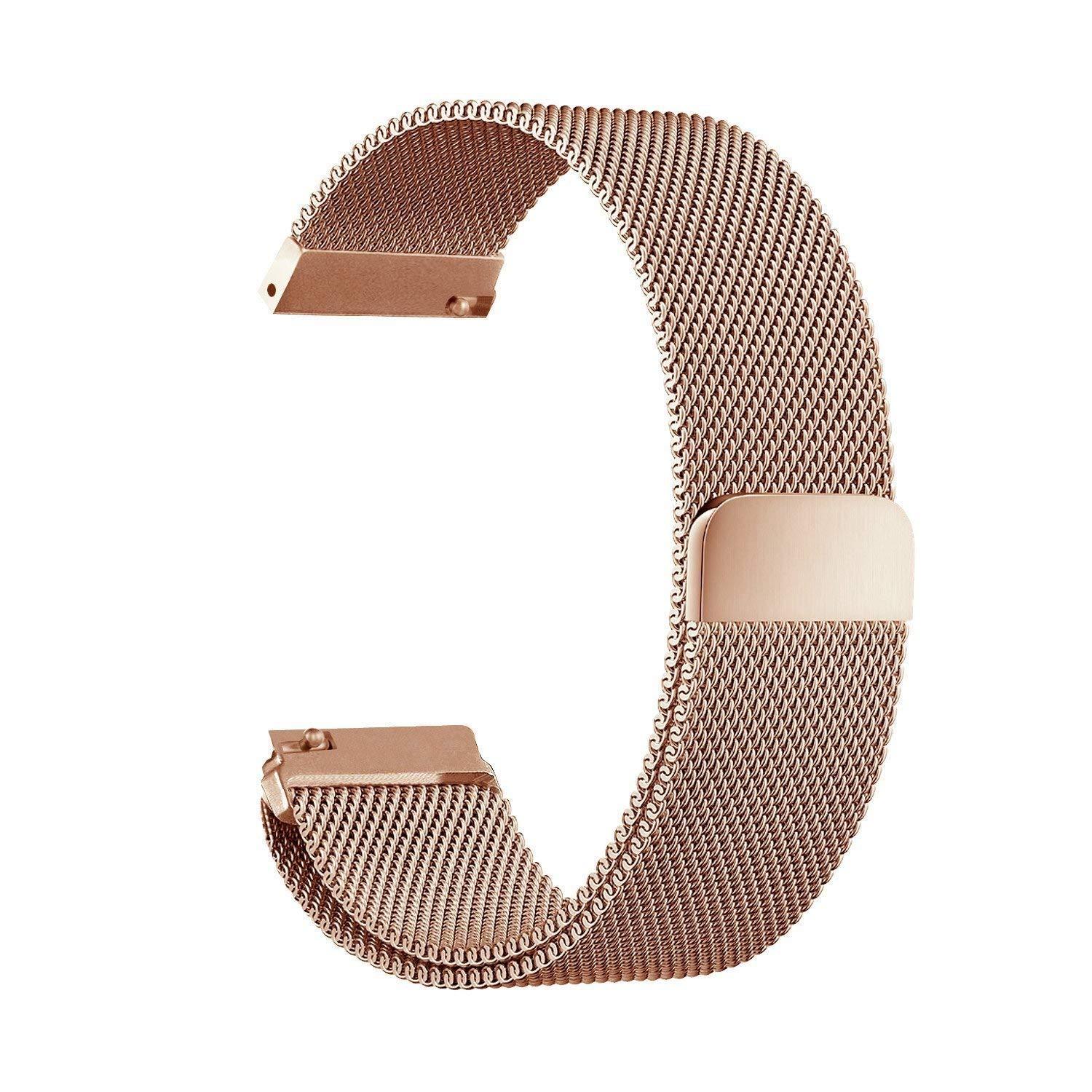 Ремешок миланская петля BeWatch для часов универсальный Milanese loop 22 мм Розовое золото (1020238) Ремешок миланская петля BeWatch для часов универсальный Milanese loop 22 мм Розовое золото (1020238)