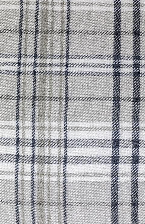 Хлопковый плед-покрывало Клетка 140х200 см Серый (LN21211237) - фото 5 Хлопковый плед-покрывало Клетка 140х200 см Серый (LN21211237) - фото 5