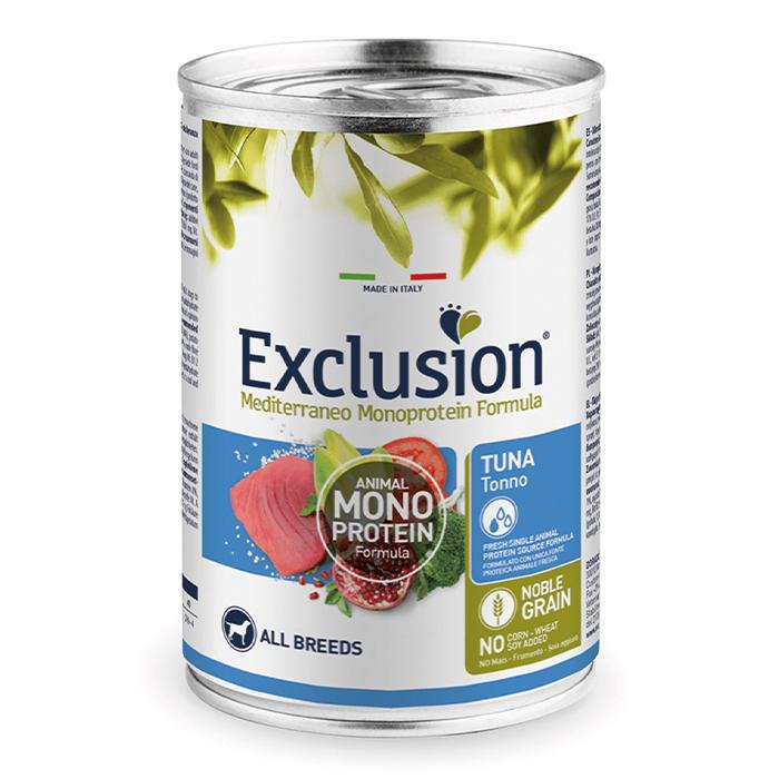 Консерва для собак Exclusion Tuna All Breed с тунцем 400 г