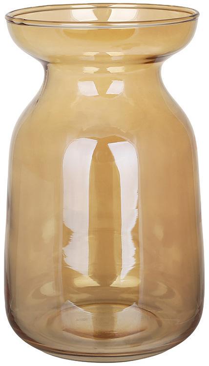 Ваза скляна Retro Grace 9х15 см Амбер