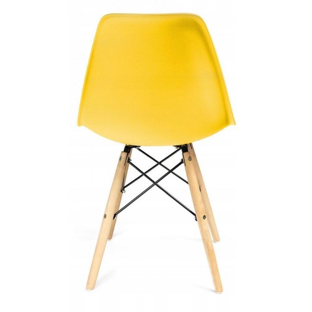 Стул для кухни обеденный Bonro В-173 FULL KD 2 шт. Желтый (47000323) - фото 4 Стул для кухни обеденный Bonro В-173 FULL KD 2 шт. Желтый (47000323) - фото 4