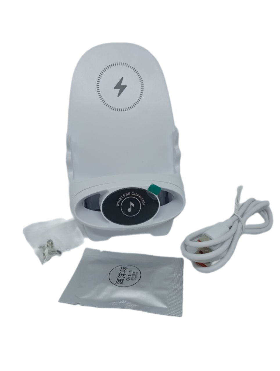 Підставка для бездротової зарядки з вентилятором з підсвіткою (2799328141)