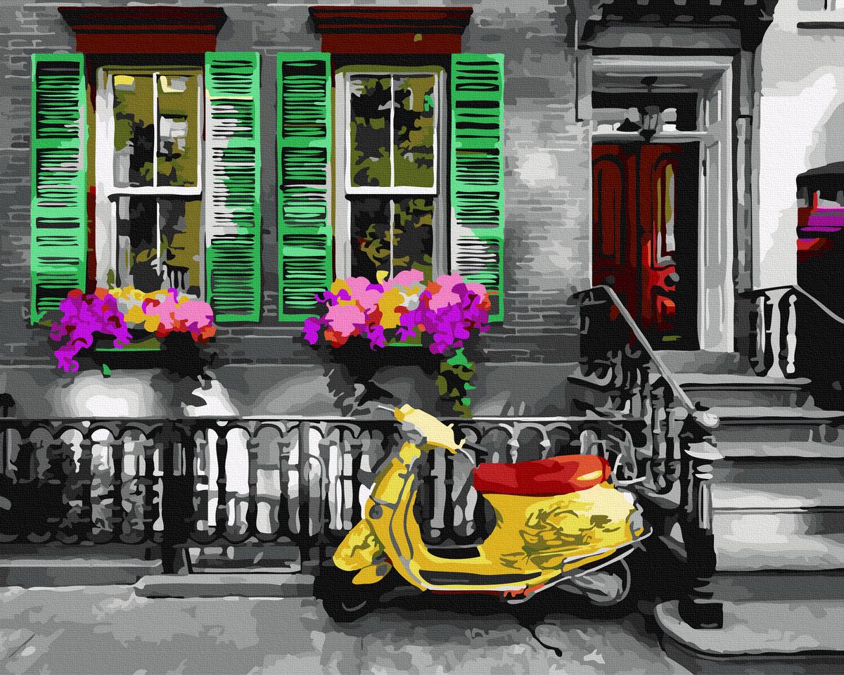 Картина по номерам Brushme Пригород Парижа 40x50 см (GX40046) Картина по номерам Brushme Пригород Парижа 40x50 см (GX40046)