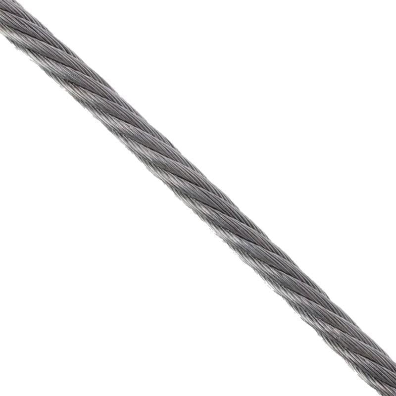 Трос сталевий Metalvis DIN 3052 ø 1 мм 1х7 оцинкований 200 пог.м (91CTR0091CTR00017H)