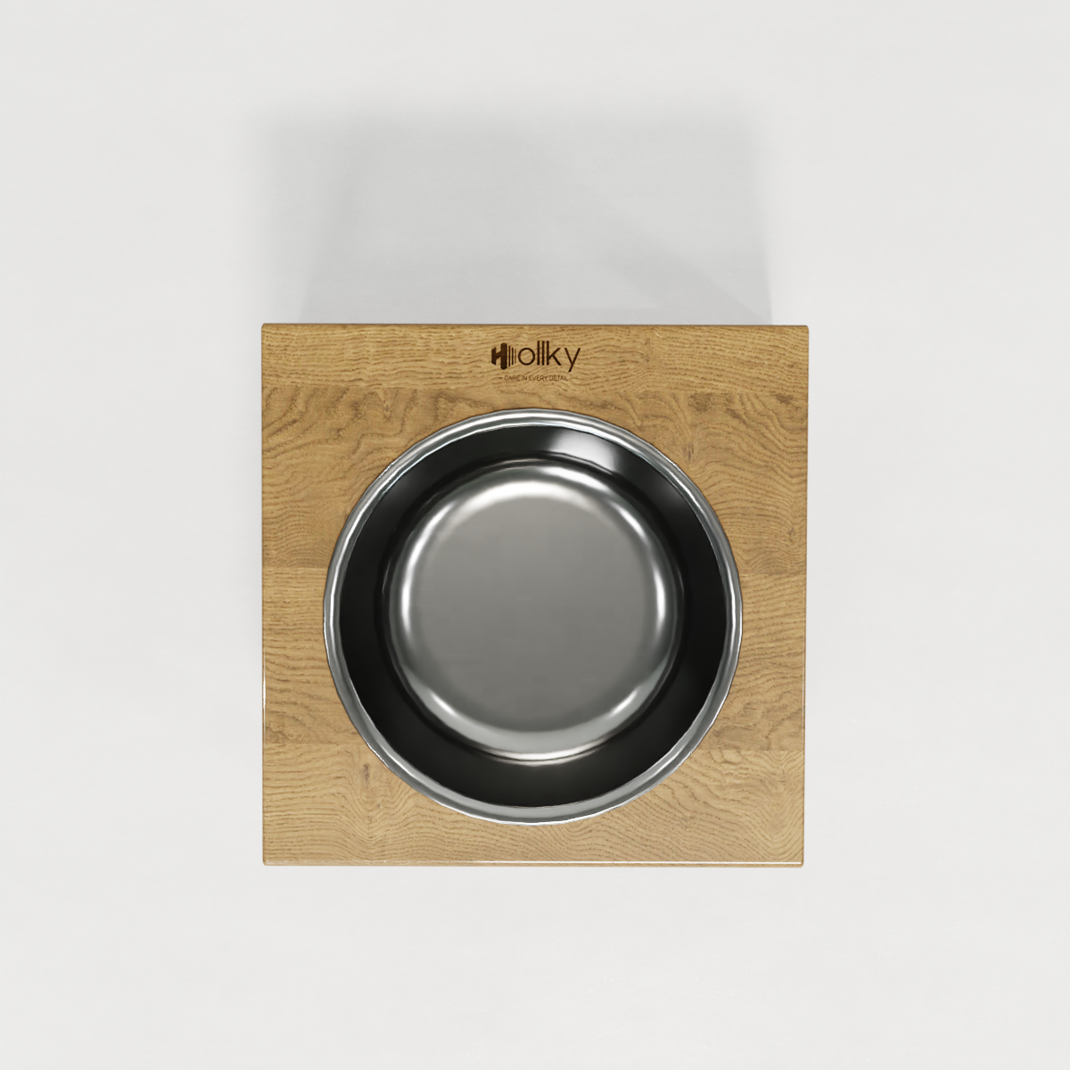 Миска на подставке для больших собак Hollky Base Solo XL 1,8 л (XL-262620-GLNT) - фото 5