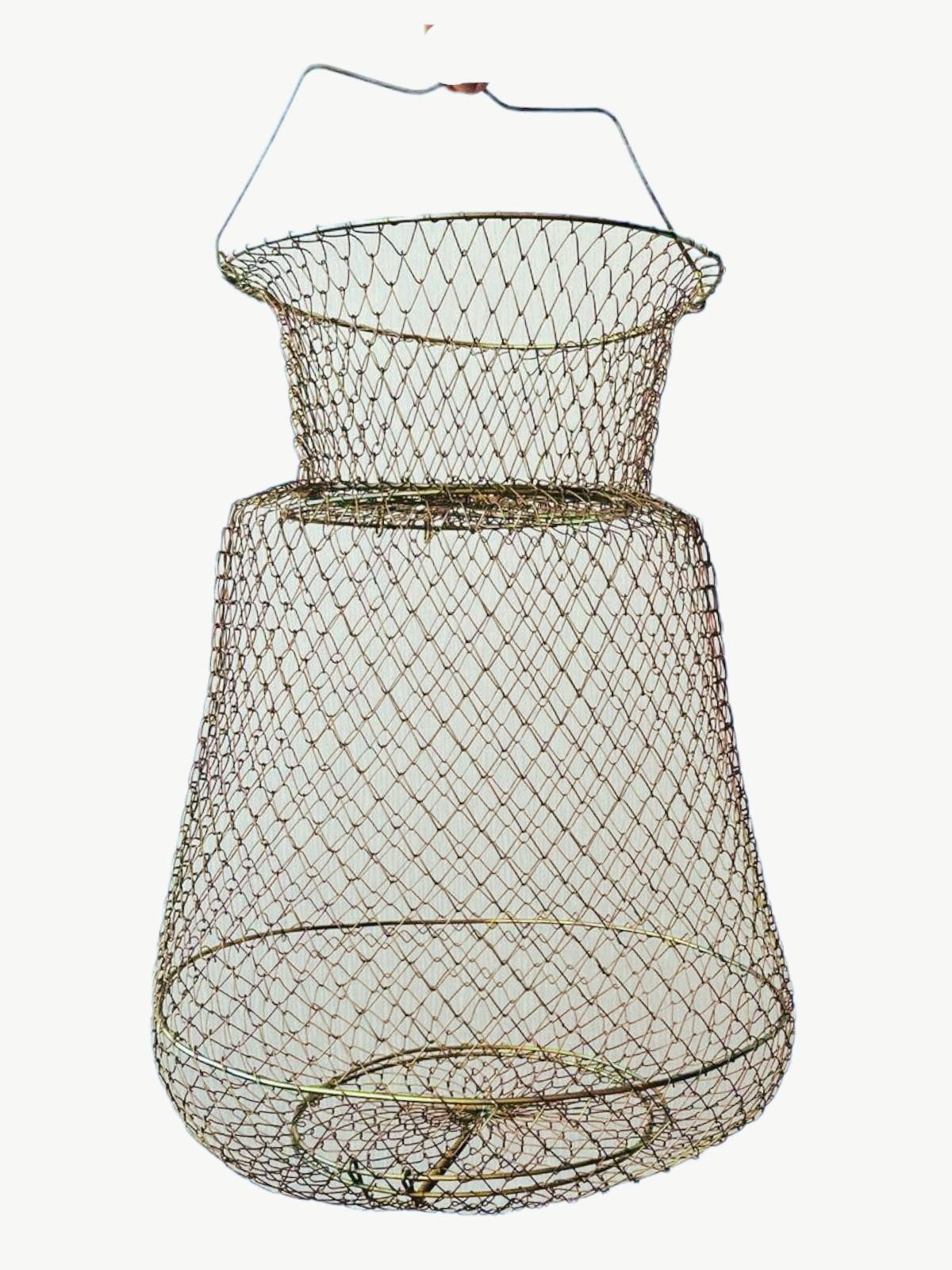 Садок металлический рыболовный d 30 см - фото 2