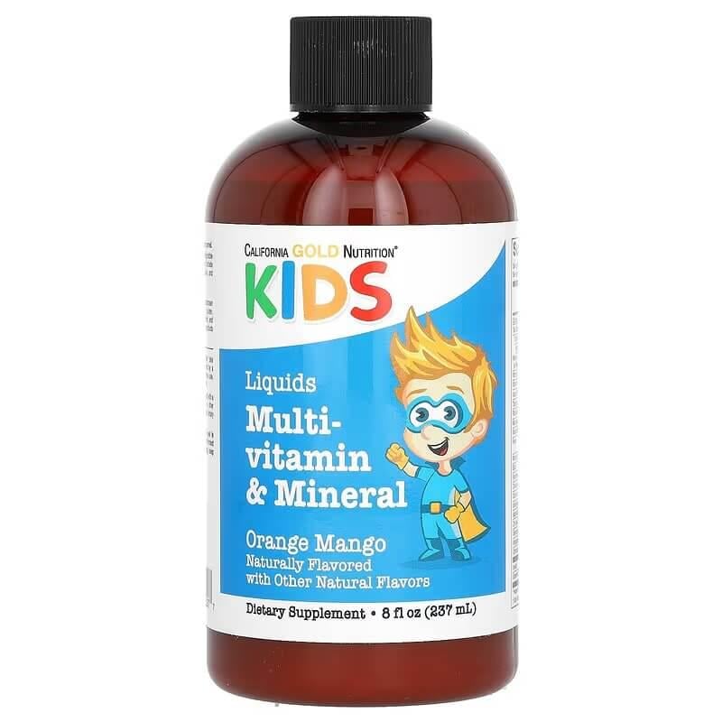 Мультивітаміни для дітей CGN Liquid Multi-Vitamin & Mineral For Children 237 мл (CGN-02297)