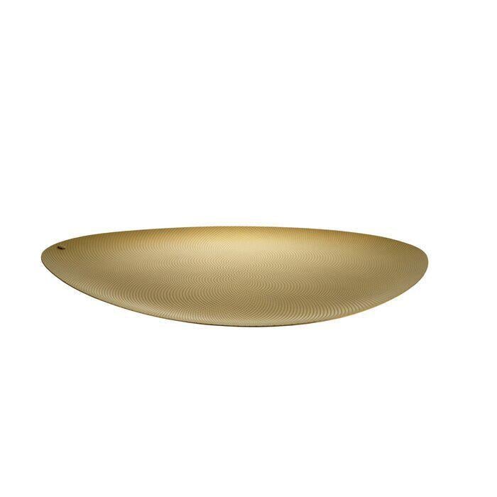Поднос Alessi Colombina 40х34 см Золотистый (2530393)