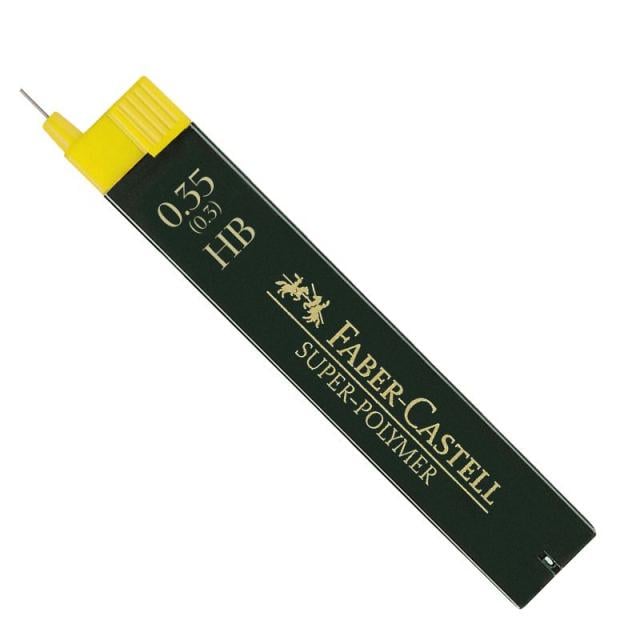 Грифели для карандаша Faber-Castell SUPER-POLYMER 0,3 мм НB (120300)