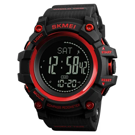 Наручные часы Skmei 1356RD Compass Black/Red